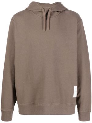 Norse Projects drawstring-fastening hoodie - Brown