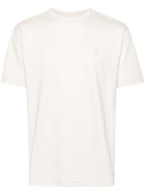 Norse Projects Johannes logo-embroidered T-shirt - White