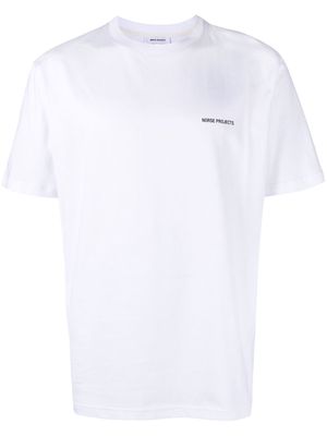Norse Projects Johannes logo-print T-shirt - White