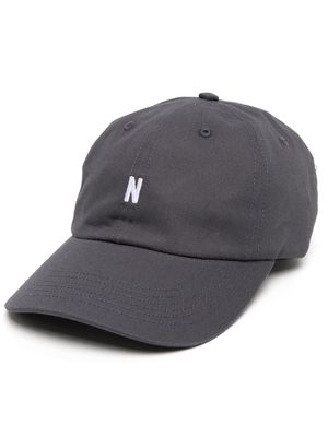 Norse Projects logo-embroidered baseball cap - Grey