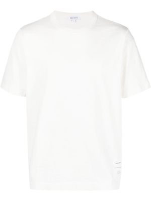 Norse Projects logo-patch short-sleeved T-shirt - White