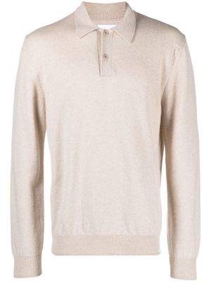 Norse Projects Marco merino-wool polo-collar jumper - Neutrals