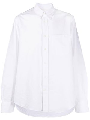 Norse Projects organic cotton long-sleeved shirt - White