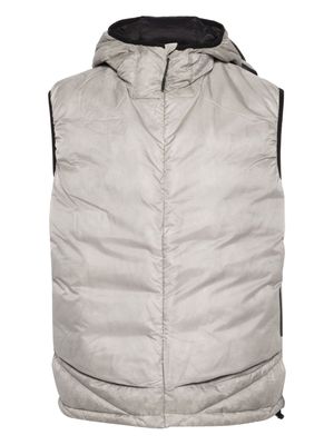 Norse Projects Pasmo ripstop hooded gilet - White