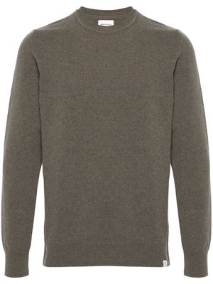 Norse Projects Sigfred merino wool jumper - Green