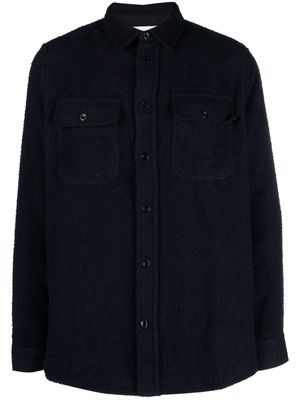 Norse Projects Silas textured buttoned shirt - Blue
