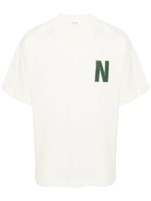 Norse Projects Simon logo-print T-shirt - Neutrals