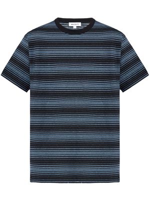 Norse Projects striped cotton T-shirt - Blue