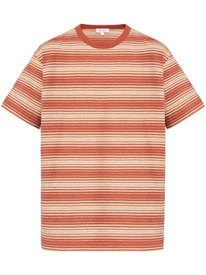 Norse Projects striped cotton T-shirt - Orange