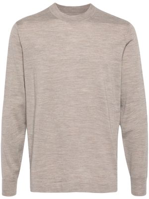 Norse Projects Theis Tech mélange jumper - Neutrals