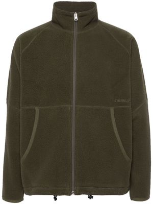 Norse Projects Tycho fleece zip-up jacket - Green