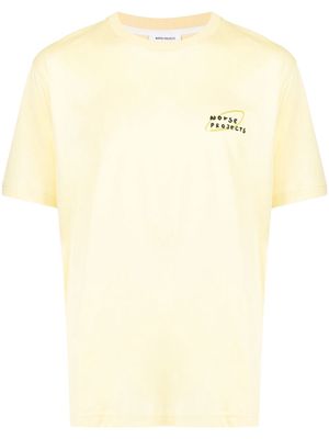Norse Projects x Mayumi logo-print T-Shirt - Yellow