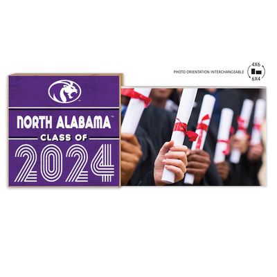 North Alabama Lions 5" x 10.5" 2024 Grad Floating Photo Frame