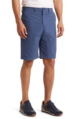 NORTH SAILS Flat Front Stretch Cotton Shorts in Denim