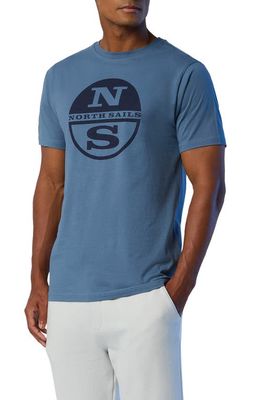 NORTH SAILS Logo Graphic T-Shirt in Winter Sea
