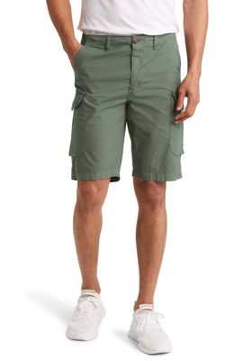NORTH SAILS Stretch Cotton Cargo Shorts in Military