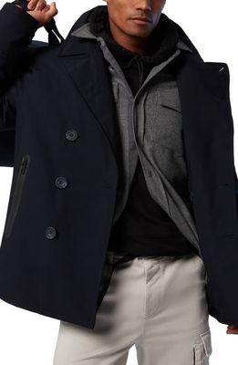 NORTH SAILS Water Resistant Tech Peacoat in Navy Blue