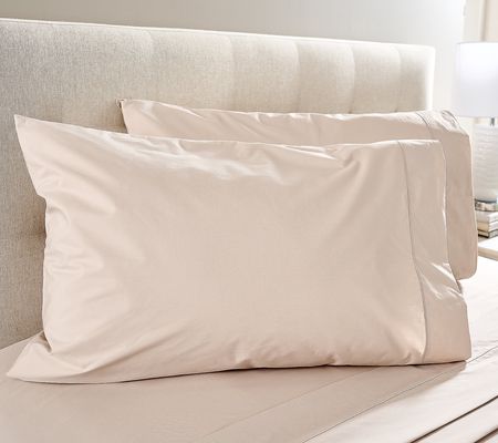 Northern Nights Signature Cotton Percale Set/2 Pillowcases