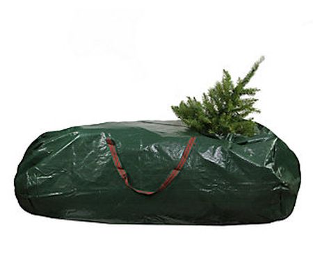 Northlight 56" Green & Red Christmas Tree Stora ge Bag