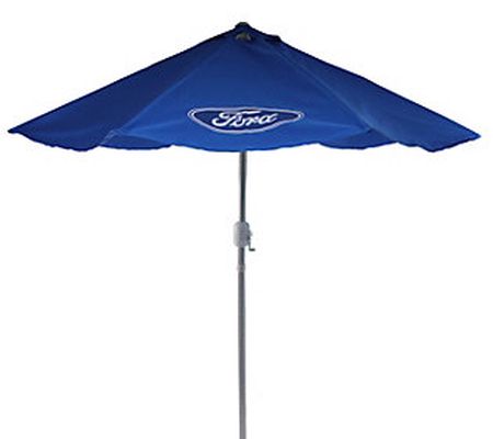 Northlight 9' Ford Umbrella with Hand Crank and Tilt - Blue