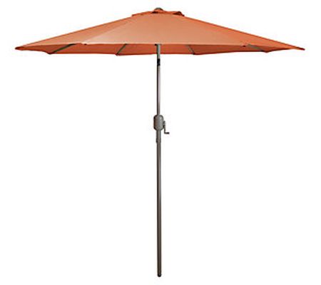 Northlight 9' Outdoor Patio Umbrella w/Hand Crank & Tilt