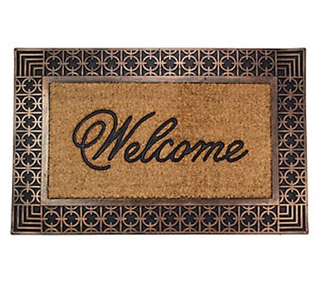 Northlight Coir Rectangular "Welcome" Doormat 2 3" x 35"
