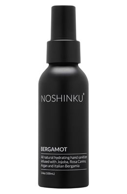 NOSHINKU Rejuvenating Mini Hand Sanitizer Spray in Black