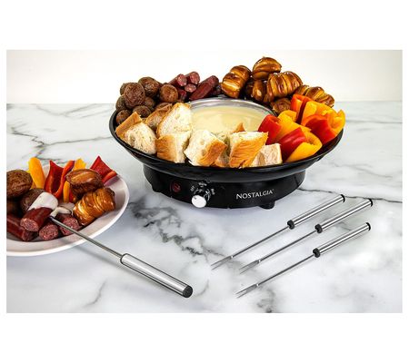 Nostalgia 10-Ounce Fondue Party Set