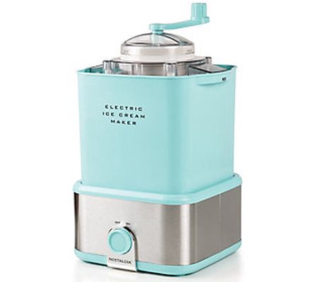 Nostalgia 2-Quart Electric Ice Cream Maker