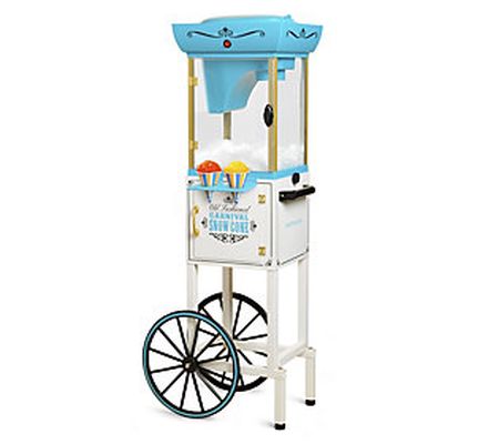 Nostalgia Deluxe Snow Cone Cart