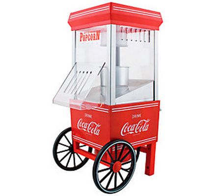 Nostalgia Electrics Coca-Cola Series Hot Air Po pcorn Maker