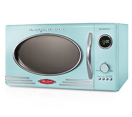 Nostalgia Electrics Retro Series 0.9-Cu. Ft. Mi crowave Oven