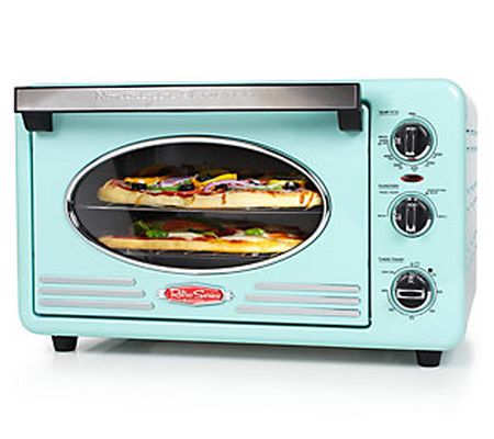 Nostalgia RTOV2AQ Retro 12-Slice Convection Toa ster Oven