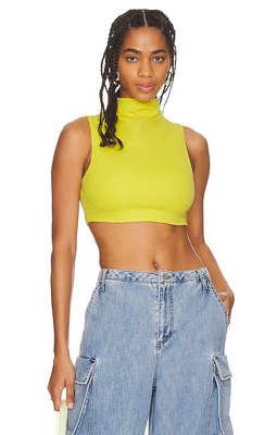 Not Yours To Keep Mango Top in Yellow