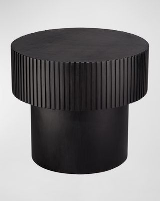 Notch Round Side Table
