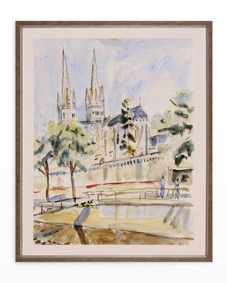 Notre Dame Giclee, 34" x 42"