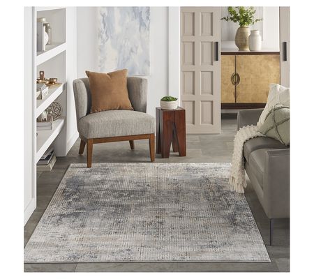 Nourison Concerto Blue/Beige 5' x 7' Rug