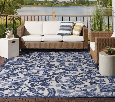 Nourison Home Oasis Garden Indoor/Outdoor 7.10' x 9.10' Rug