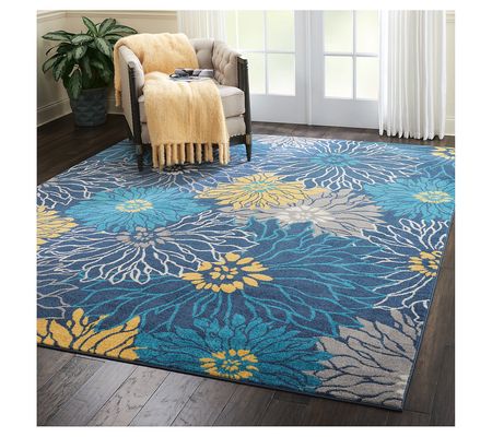 Nourison Passion 17 Blue 8' x 10' Rug