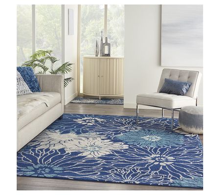 Nourison Passion 17 Navy/Ivory 8' x 10' Rug