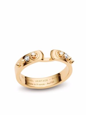 Nouvel Heritage 18kt yellow gold Brunch in NY Mood diamond ring