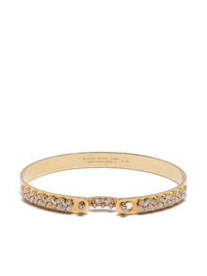 Nouvel Heritage 18kt yellow gold Soiree Mood diamond bangle bracelet