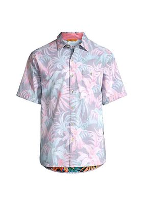 Nova Wave Midnight Tropics Button-Front Shirt