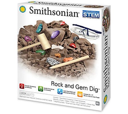 NSI Smithsonian Rock and Gem Dig