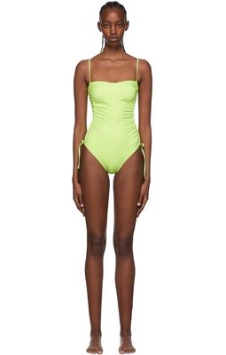 Nu Swim Green Disco One-Piece Swimsuit