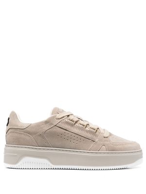 Nubikk panelled lace-up sneakers - Neutrals