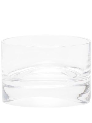 Nude Arch curved-base crystal bowl - Pink