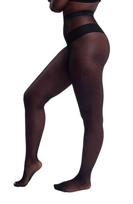 nude barre 12 AM Fishnet Tights in 12Am