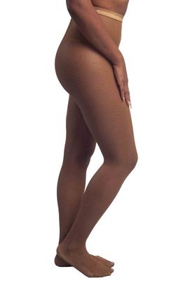 nude barre 12 AM Fishnet Tights in 2Pm