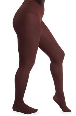 nude barre 5 PM Opaque Footed Tights in 5Pm